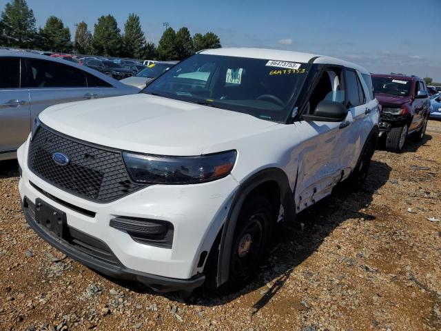 1FM5K8ABXPGA04018 - 2023 FORD EXPLORER POLICE INTERCEPTOR 白色 照片 1