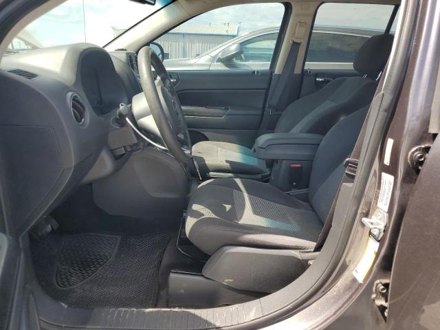 1C4NJCBA3FD372203 - 2015 JEEP COMPASS SPORT Серый фото 7