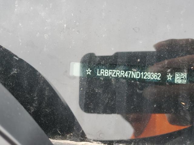 LRBFZRR47ND129362 - 2022 BUICK ENVISION AVENIR GRAY photo 12