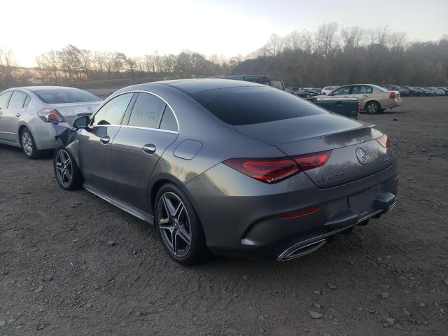 W1K5J4HB5MN209314 - 2021 MERCEDES-BENZ CLA 250 4MATIC GRAY photo 3