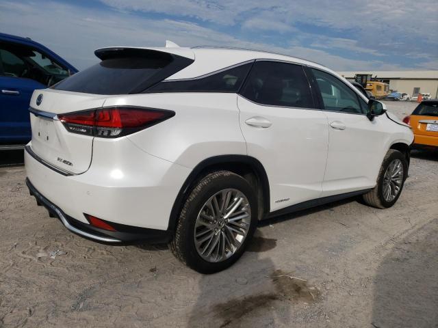 2T2JGMDA2MC068219 - 2021 LEXUS RX 450H WHITE photo 3