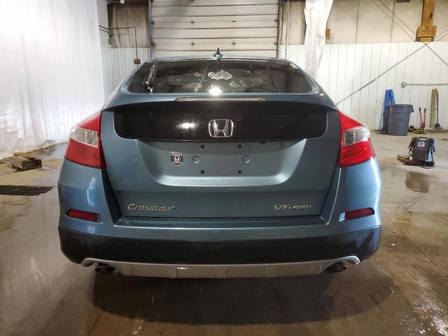 5J6TF2H5XDL001436 - 2013 HONDA CROSSTOUR EXL მწვანე ფოტო 6