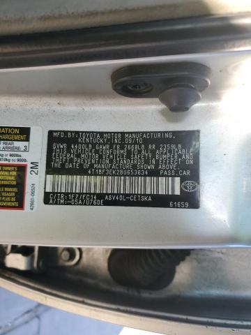 4T1BF3EK2BU653634 - 2011 TOYOTA CAMRY BASE SILVER photo 23