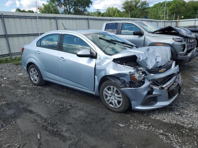 1G1JB5SG2H4166944 - 2017 CHEVROLET SONIC LS BLUE photo 4