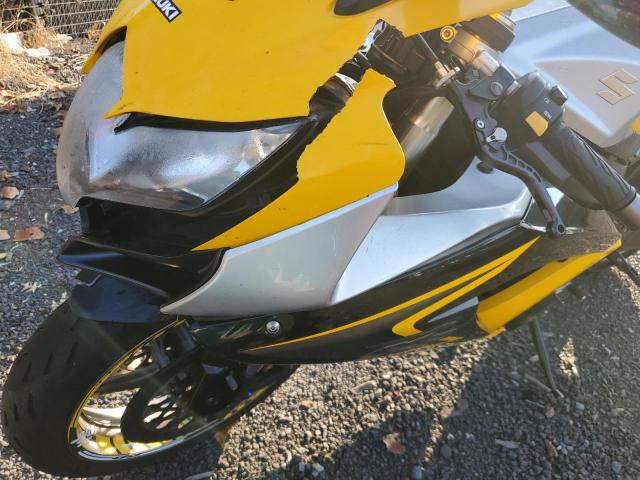 JS1GR7KA472103577 - 2007 SUZUKI GSX-R750 YELLOW photo 9