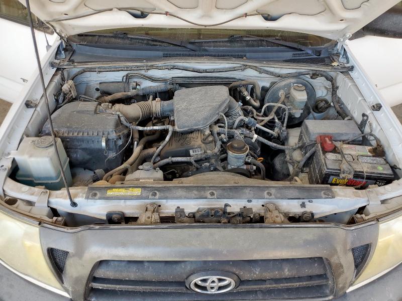 5TETX22N27Z322839 - 2007 TOYOTA TACOMA ACCESS CAB WHITE photo 11