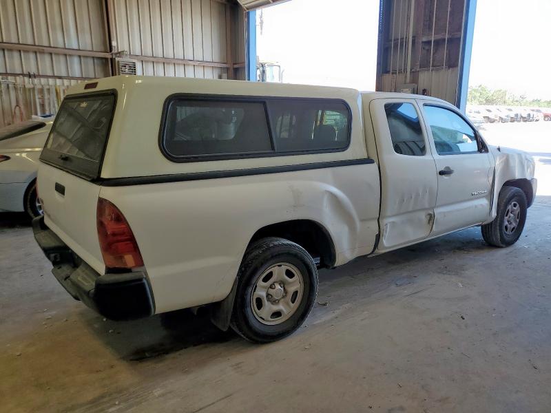 5TETX22N27Z322839 - 2007 TOYOTA TACOMA ACCESS CAB WHITE photo 3