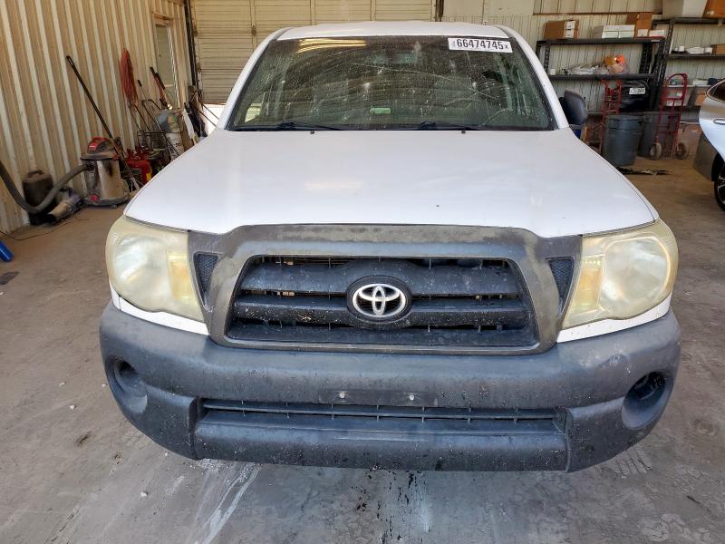 5TETX22N27Z322839 - 2007 TOYOTA TACOMA ACCESS CAB WHITE photo 5