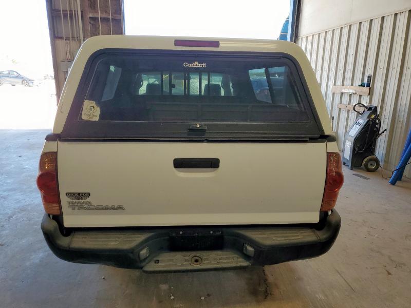 5TETX22N27Z322839 - 2007 TOYOTA TACOMA ACCESS CAB WHITE photo 6