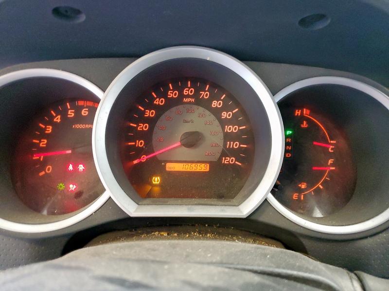 5TETX22N27Z322839 - 2007 TOYOTA TACOMA ACCESS CAB WHITE photo 9