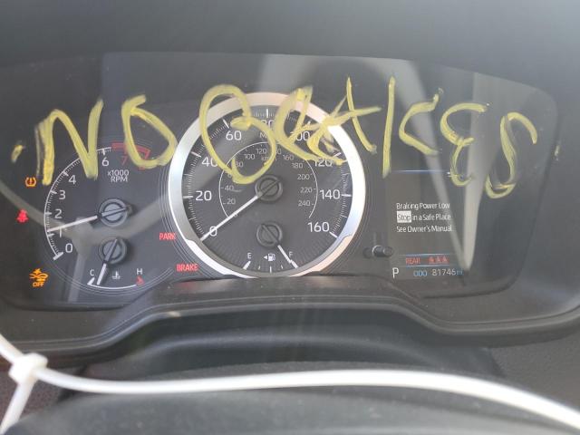 5YFEPMAE4NP278898 - 2022 TOYOTA COROLLA LE BLUE photo 9