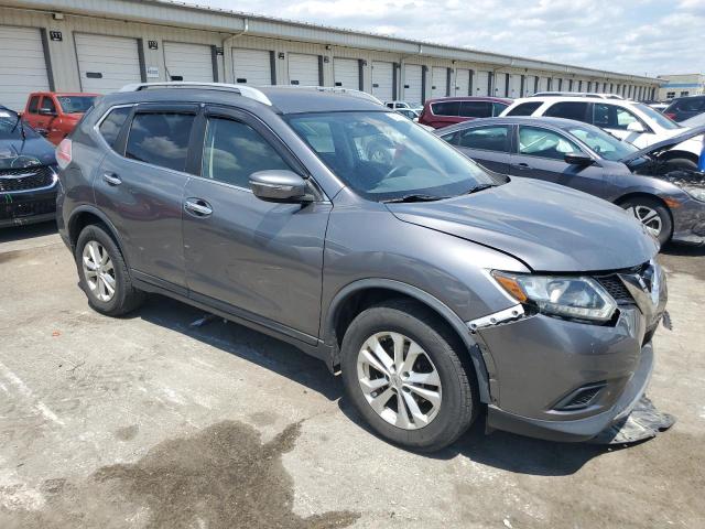 KNMAT2MV5FP574462 - 2015 NISSAN ROGUE S SILVER photo 4