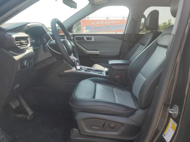 1FMSK8DH7PGB52503 - 2023 FORD EXPLORER XLT BLACK photo 7