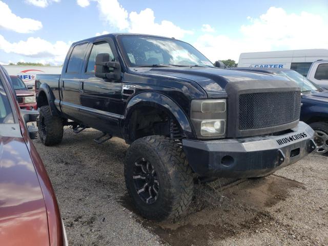 1FTWW31R38EC57823 - 2008 FORD F350 SRW SUPER DUTY BLACK photo 4