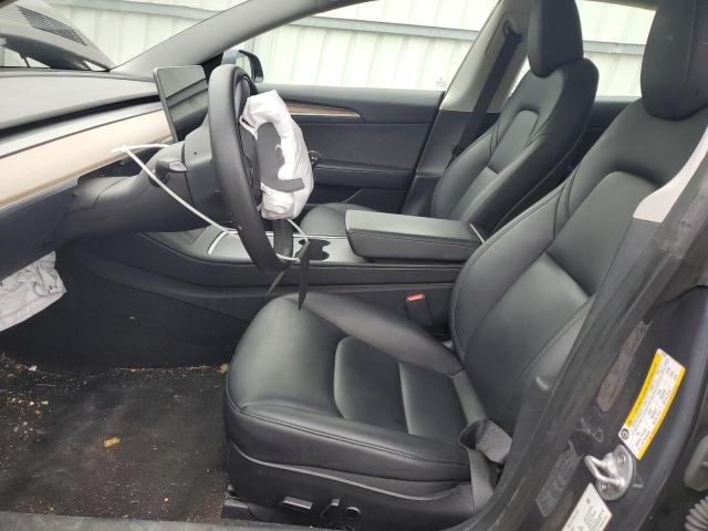 5YJ3E1EA0PF545696 - 2023 TESLA MODEL 3 رمادي صورة 7