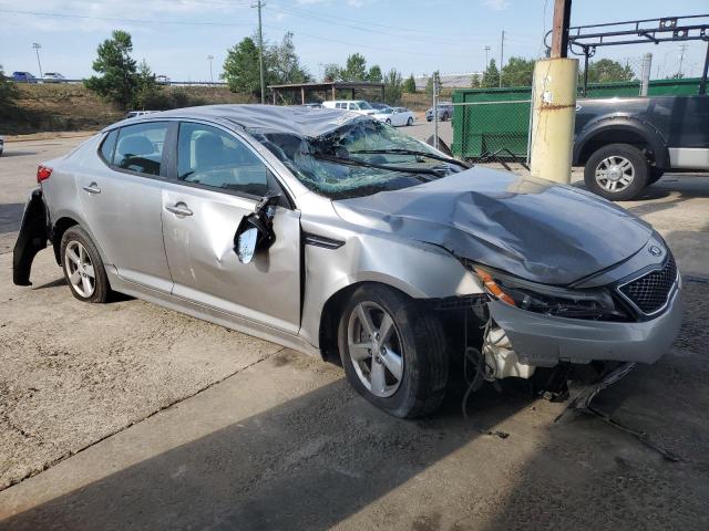 5XXGM4A72FG479096 - 2015 KIA OPTIMA LX SILVER photo 4