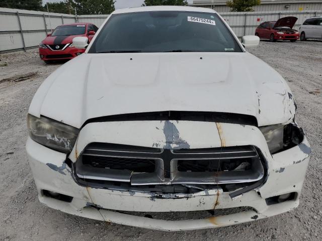 2B3CL3CG8BH549430 - 2011 DODGE CHARGER WHITE photo 5