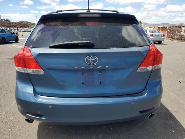 4T3ZK11A99U002627 - 2009 TOYOTA VENZA BLUE photo 6