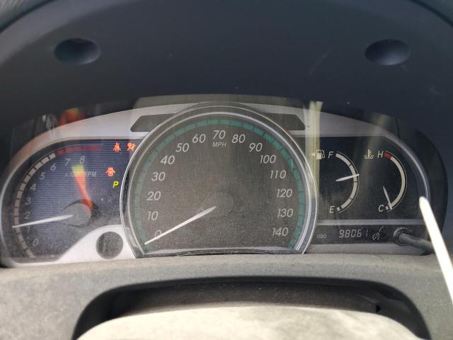 4T3ZK11A99U002627 - 2009 TOYOTA VENZA BLUE photo 9