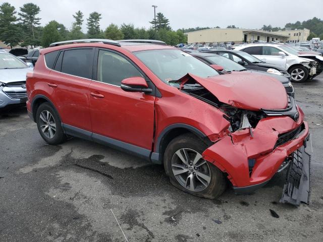 JTMRFREV8HJ173527 - 2017 TOYOTA RAV4 XLE RED photo 4