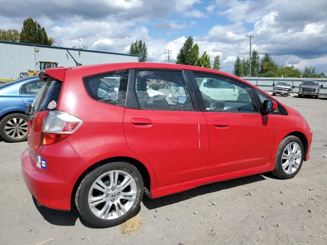 JHMGE8G48AC032314 - 2010 HONDA FIT SPORT RED photo 3