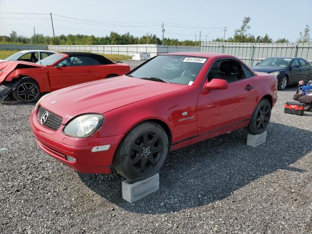 WDBKK47FXWF007725 - 1998 MERCEDES-BENZ SLK 230 KOMPRESSOR RED photo 1