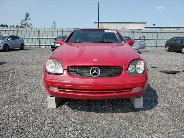 WDBKK47FXWF007725 - 1998 MERCEDES-BENZ SLK 230 KOMPRESSOR RED photo 5