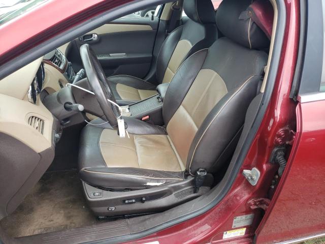 1G1ZE5E19BF238509 - 2011 CHEVROLET MALIBU LTZ წითელი ფოტო 7