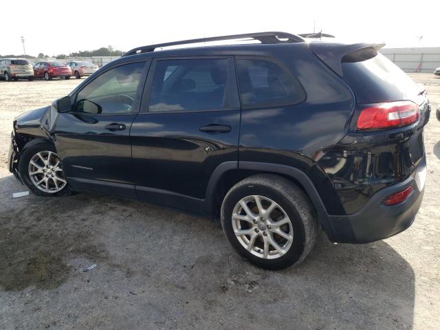 1C4PJLAB1FW671020 - 2015 JEEP CHEROKEE SPORT BLACK photo 2