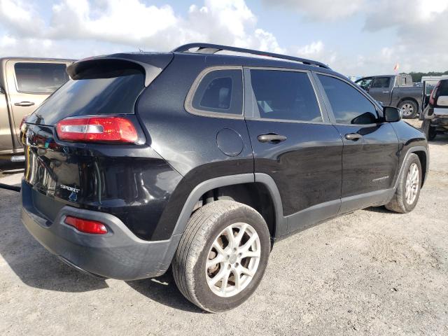 1C4PJLAB1FW671020 - 2015 JEEP CHEROKEE SPORT BLACK photo 3