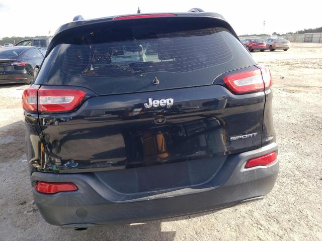 1C4PJLAB1FW671020 - 2015 JEEP CHEROKEE SPORT BLACK photo 6