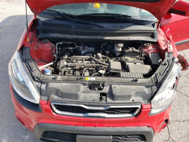 KNDJT2A51D7628177 - 2013 KIA SOUL RED photo 11