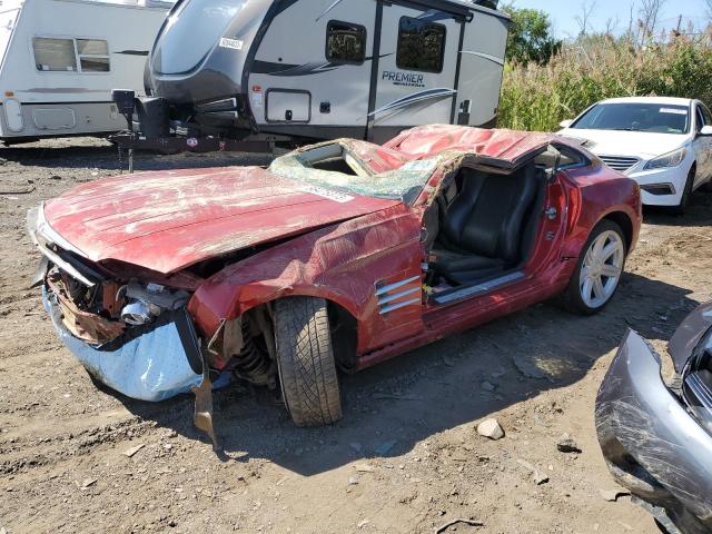 1C3AN69L35X040100 - 2005 CHRYSLER CROSSFIRE LIMITED RED photo 1