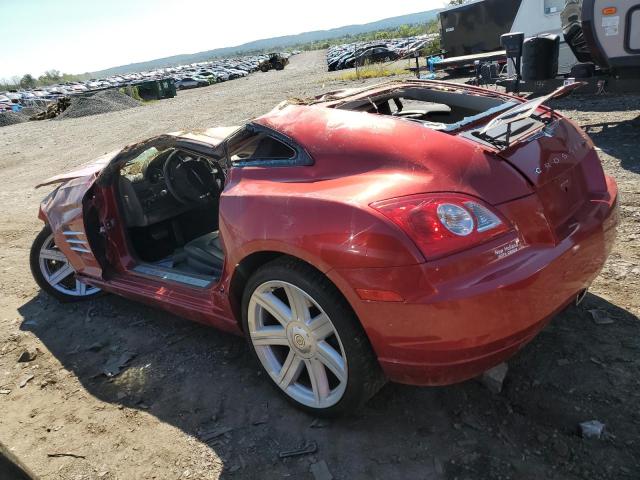 1C3AN69L35X040100 - 2005 CHRYSLER CROSSFIRE LIMITED RED photo 2