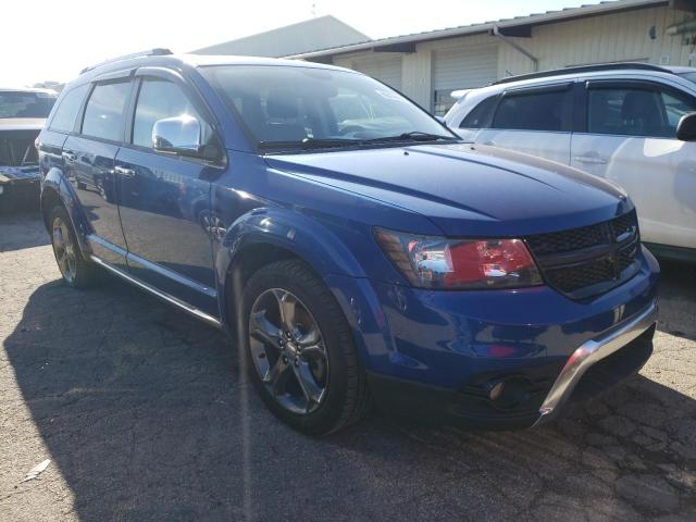 3C4PDDGG0FT526833 - 2015 DODGE JOURNEY CROSSROAD BLUE photo 1