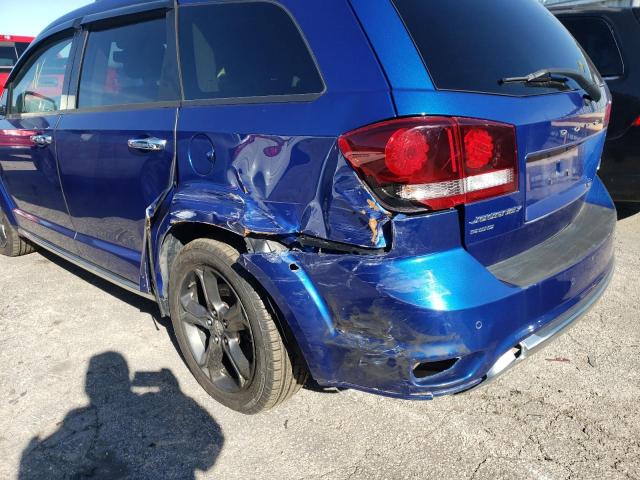 3C4PDDGG0FT526833 - 2015 DODGE JOURNEY CROSSROAD BLUE photo 9