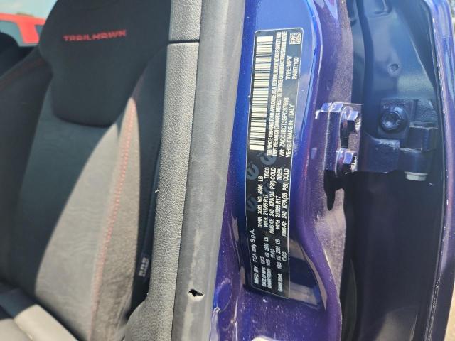 ZACCJBCT3GPC97698 - 2016 JEEP RENEGADE TRAILHAWK BLUE photo 13