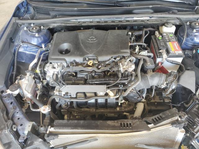 4T1G11AK5PU077284 - 2023 TOYOTA CAMRY SE NIGHT SHADE BLUE photo 11
