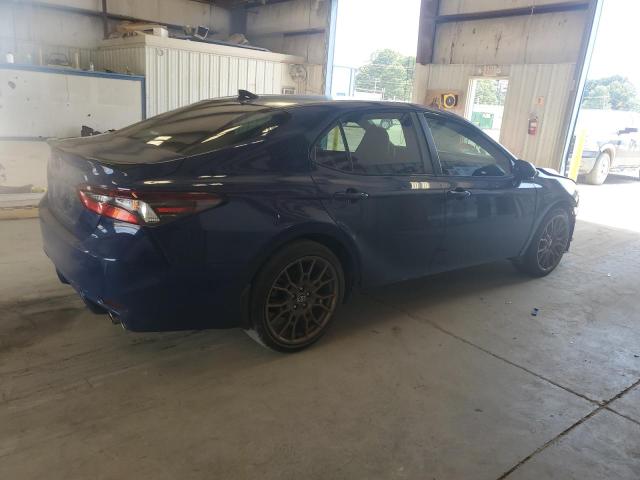 4T1G11AK5PU077284 - 2023 TOYOTA CAMRY SE NIGHT SHADE BLUE photo 3
