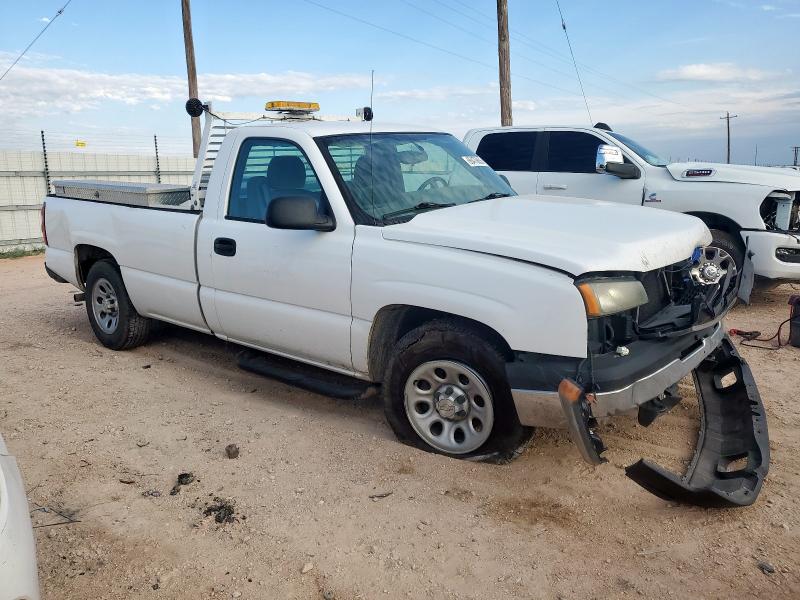 1GCEC14V16Z131838 - 2006 CHEVROLET SILVERADO C1500 白色 照片 4