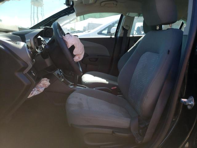 1G1JA5SH9F4137515 - 2015 CHEVROLET SONIC LS შავი ფოტო 7