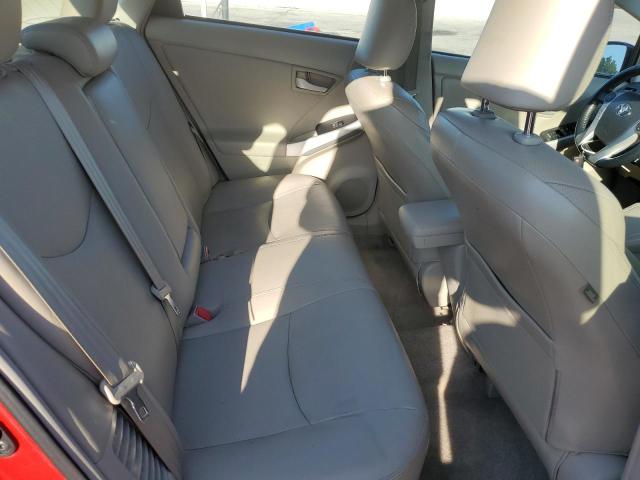 JTDKN3DU2B0318438 - 2011 TOYOTA PRIUS წითელი ფოტო 11