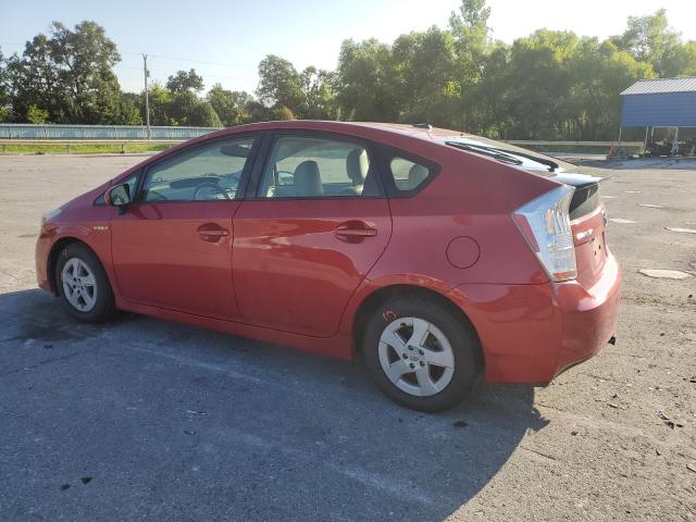 JTDKN3DU2B0318438 - 2011 TOYOTA PRIUS წითელი ფოტო 2