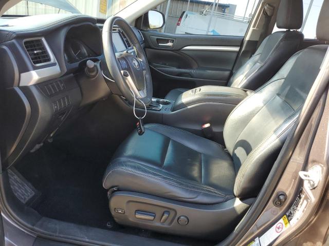 5TDJKRFH3ES068832 - 2014 TOYOTA HIGHLANDER XLE GRAY photo 7