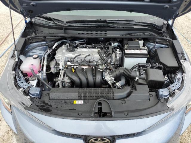 5YFEPMAE9NP381105 - 2022 TOYOTA COROLLA LE BLUE photo 11