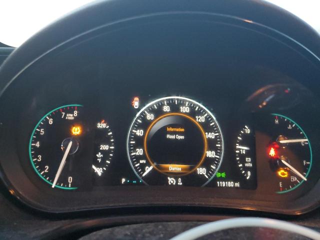 2G4GT5GXXF9119612 - 2015 BUICK REGAL GS BLACK photo 9