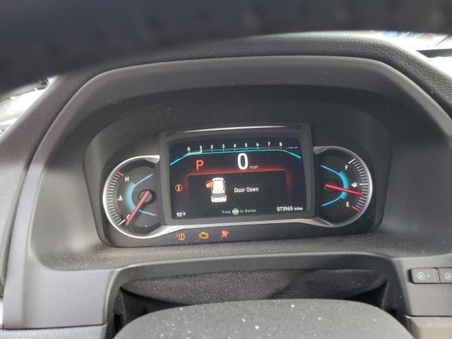 5FNYF8H51MB035203 - 2021 HONDA PASSPORT EXL WHITE photo 9