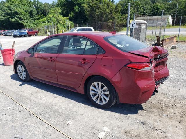 5YFB4MDE3RP197050 - 2024 TOYOTA COROLLA LE RED photo 2