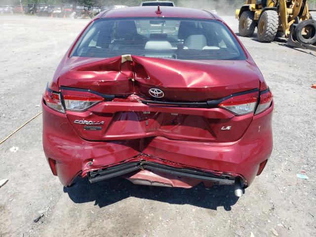 5YFB4MDE3RP197050 - 2024 TOYOTA COROLLA LE RED photo 6