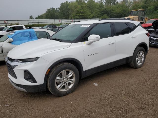 3GNKBHRSXLS617531 - 2020 CHEVROLET BLAZER 2LT WHITE photo 1